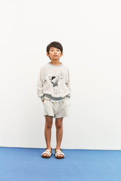 Weekend House Kids kids towelling shorts with little star design
