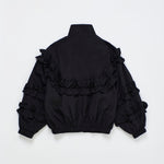 Ruffles Nylon Jacket Black — view 2