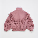 Ruffles Nylon Jacket Pink — view 2