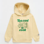 Too Cool To Cook Hoodie Beige — Maison Mangostan FW26
