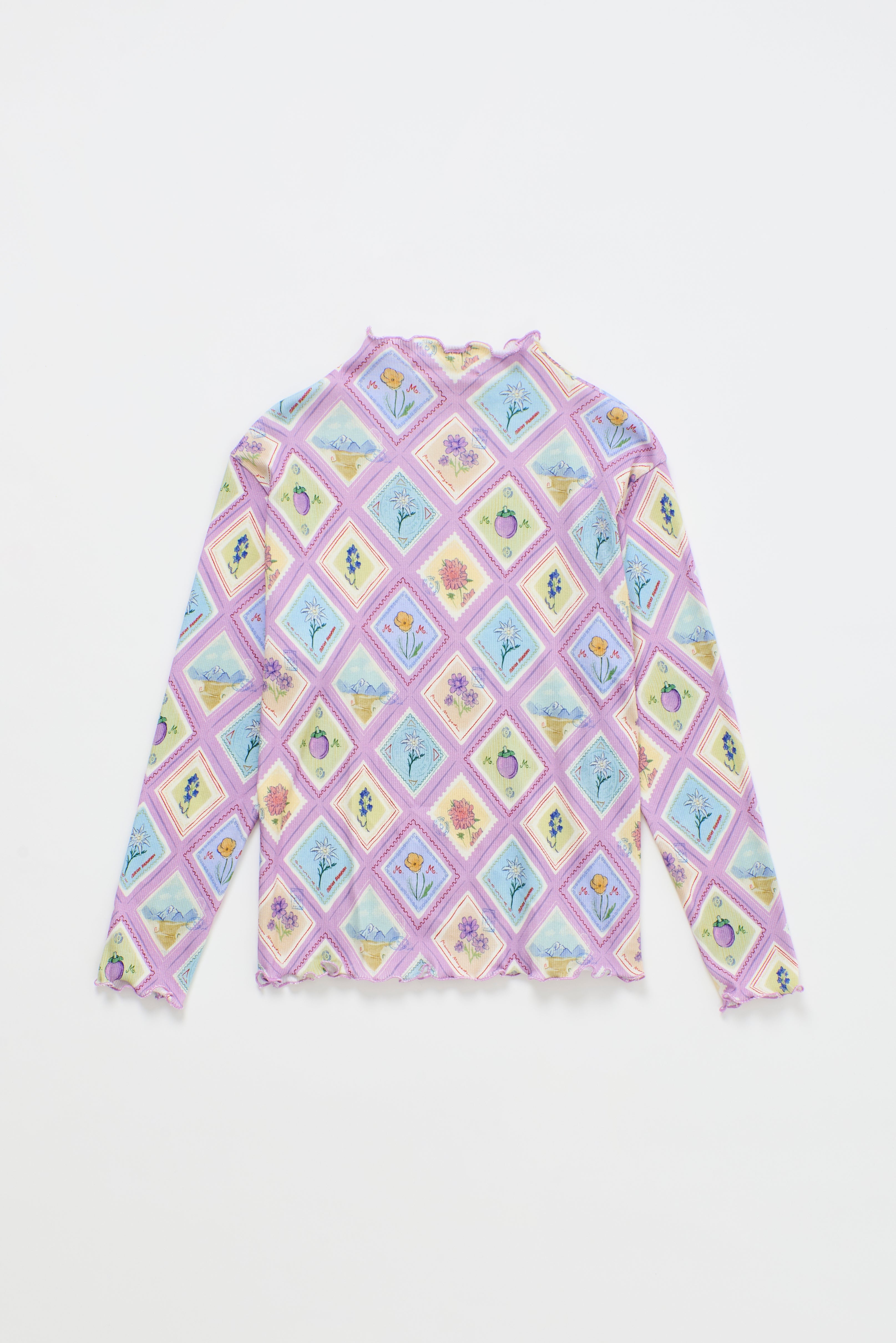 Postcard Canale T-Shirt Lilac — view 2