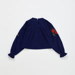 Vegetables Microcorduroy Top Blue — view 2