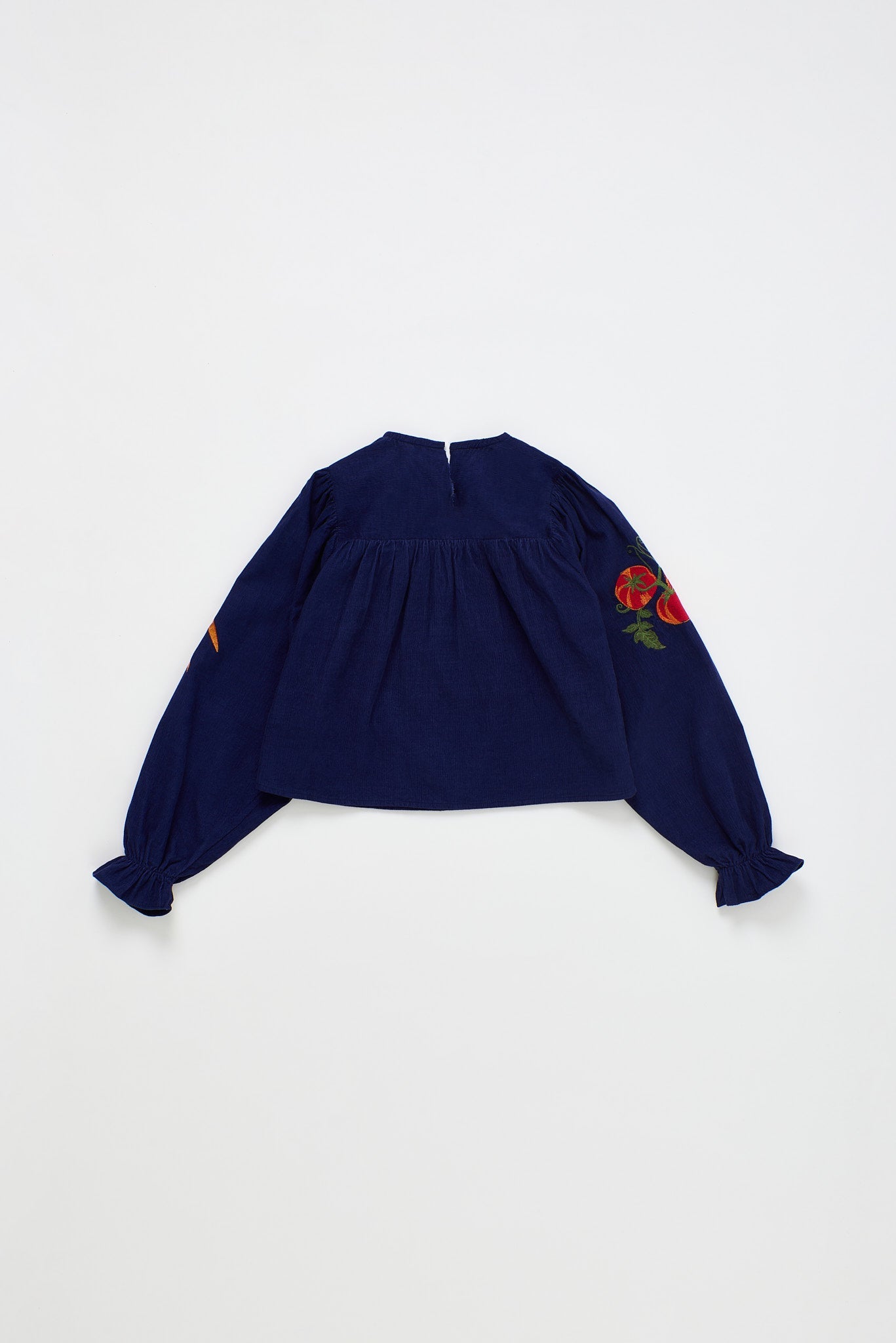 Vegetables Microcorduroy Top Blue — view 2