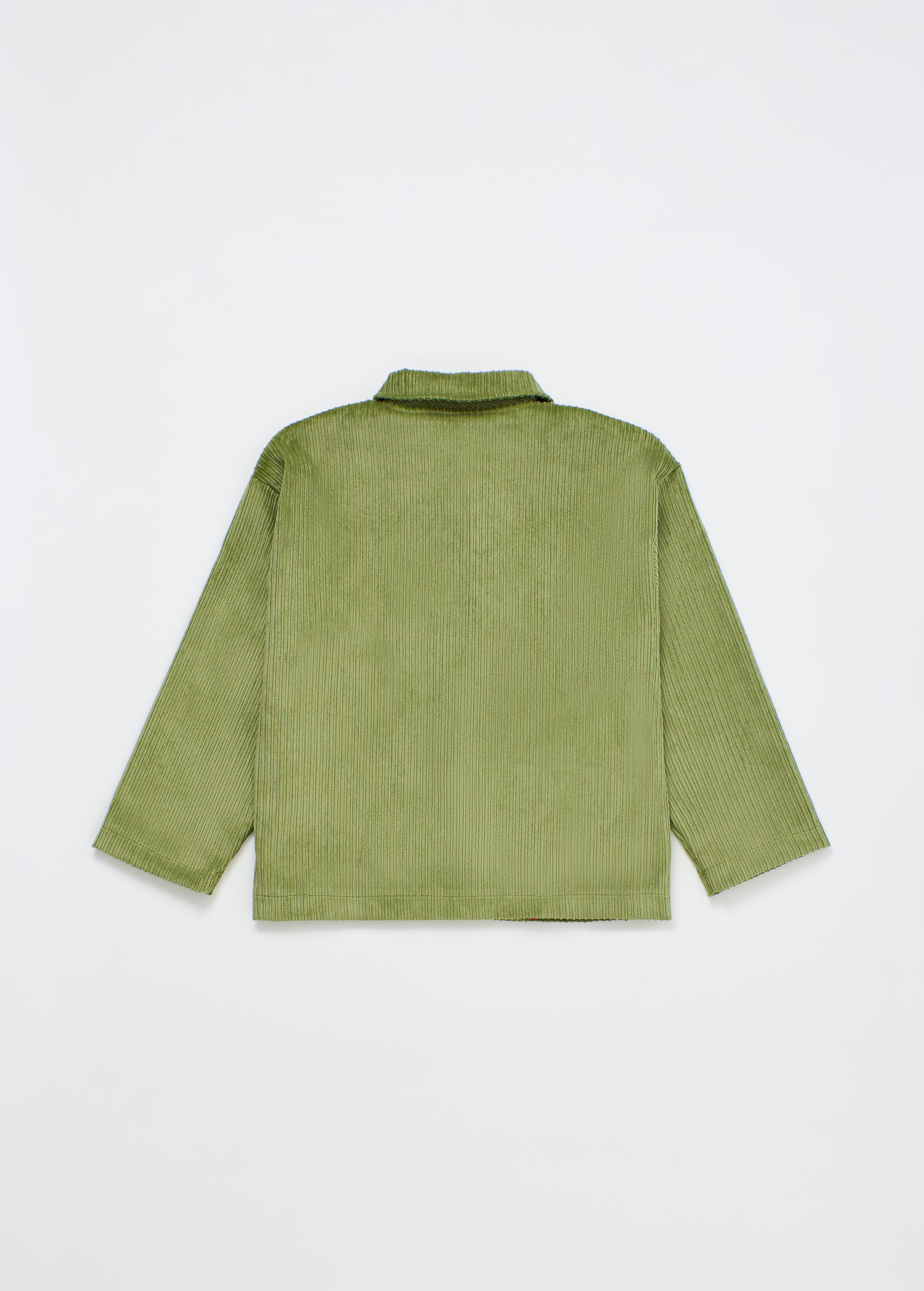Corduroy Shirt Green — Maison Mangostan FW26