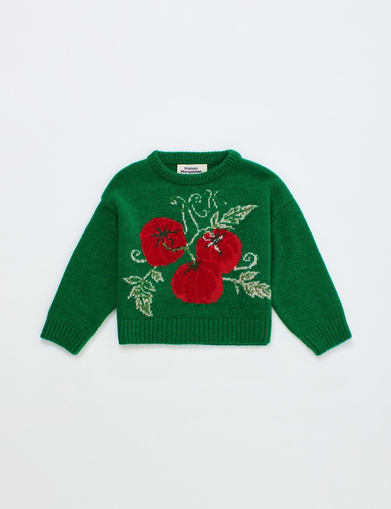 Tomate Knitted Green — Maison Mangostan FW26