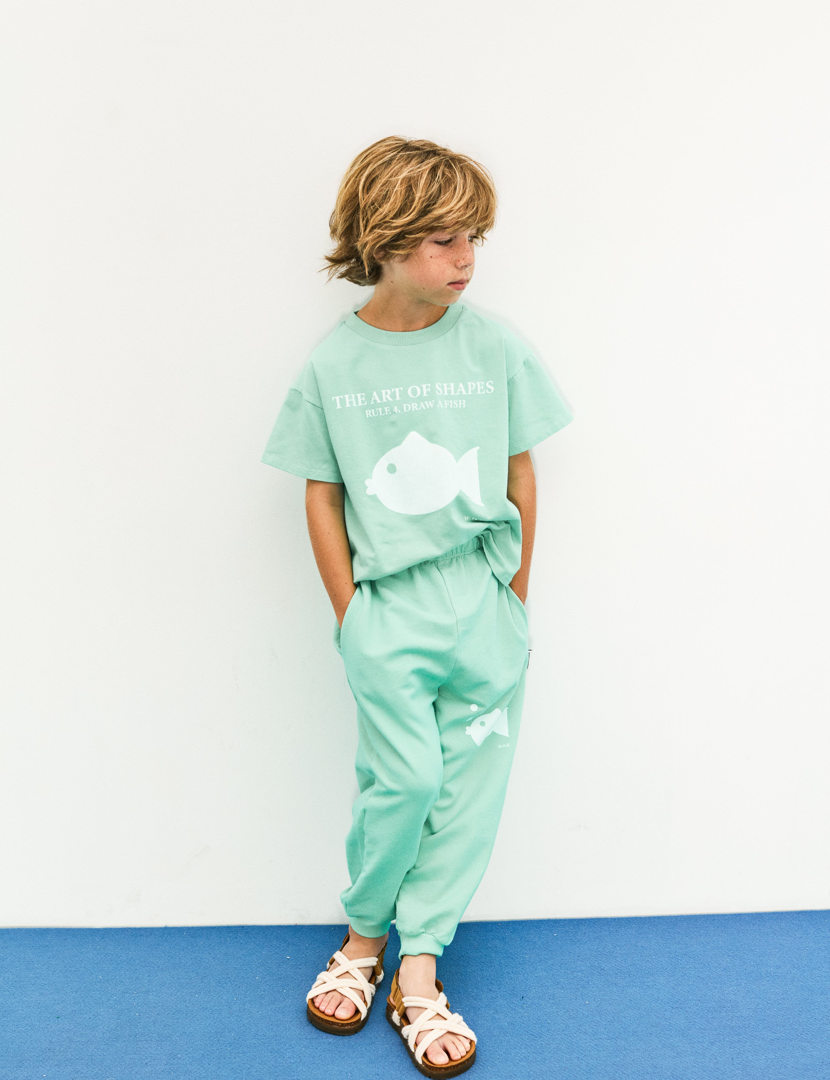 Weekend House Kids kids t-shirt with fish design