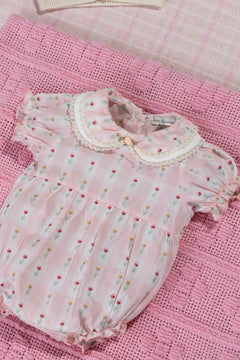 Bebe Organic baby romper in organic cotton
