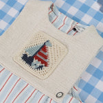 Bebe Organic baby romper in organic cotton