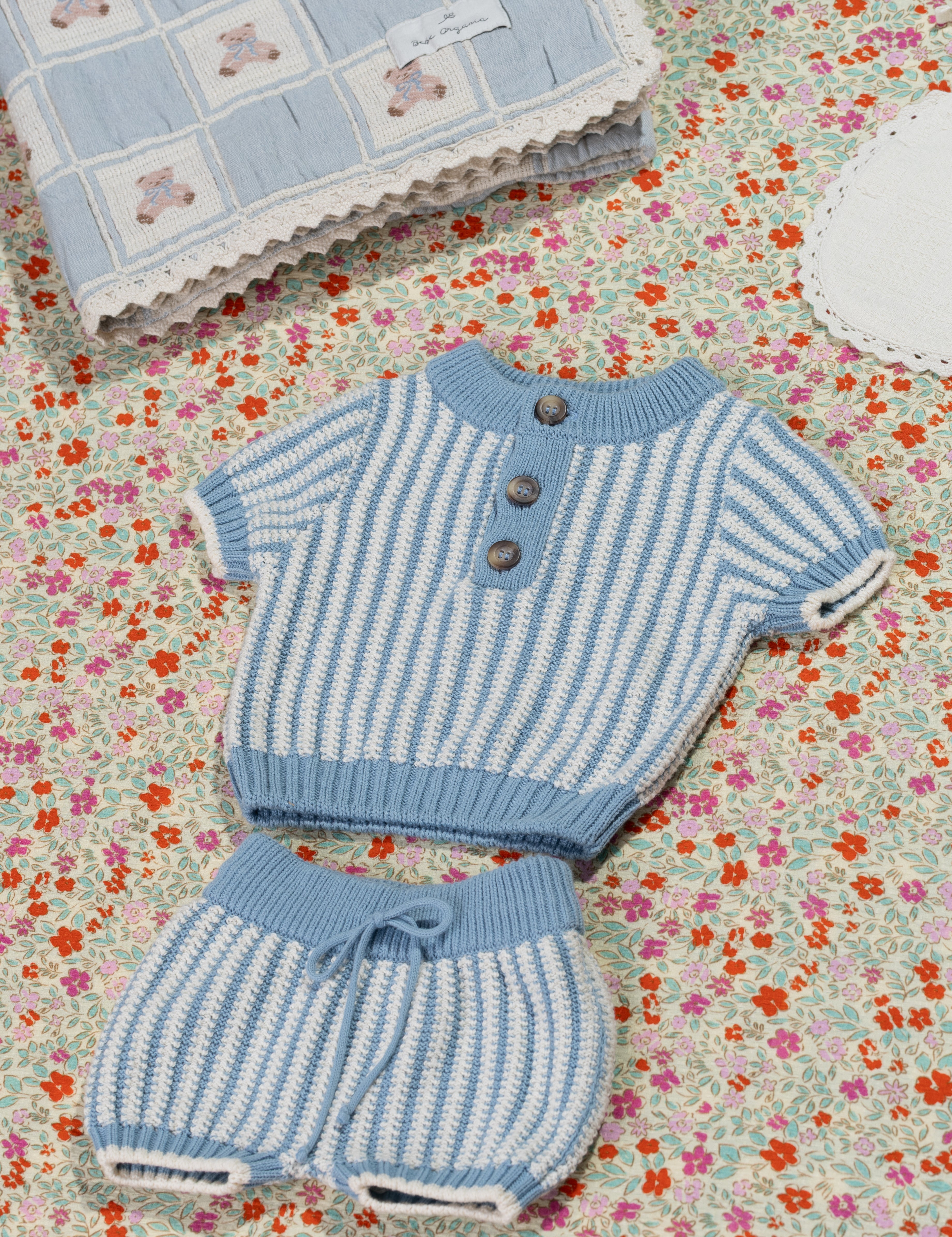 Bebe Organic baby clothing set in organic cotton
