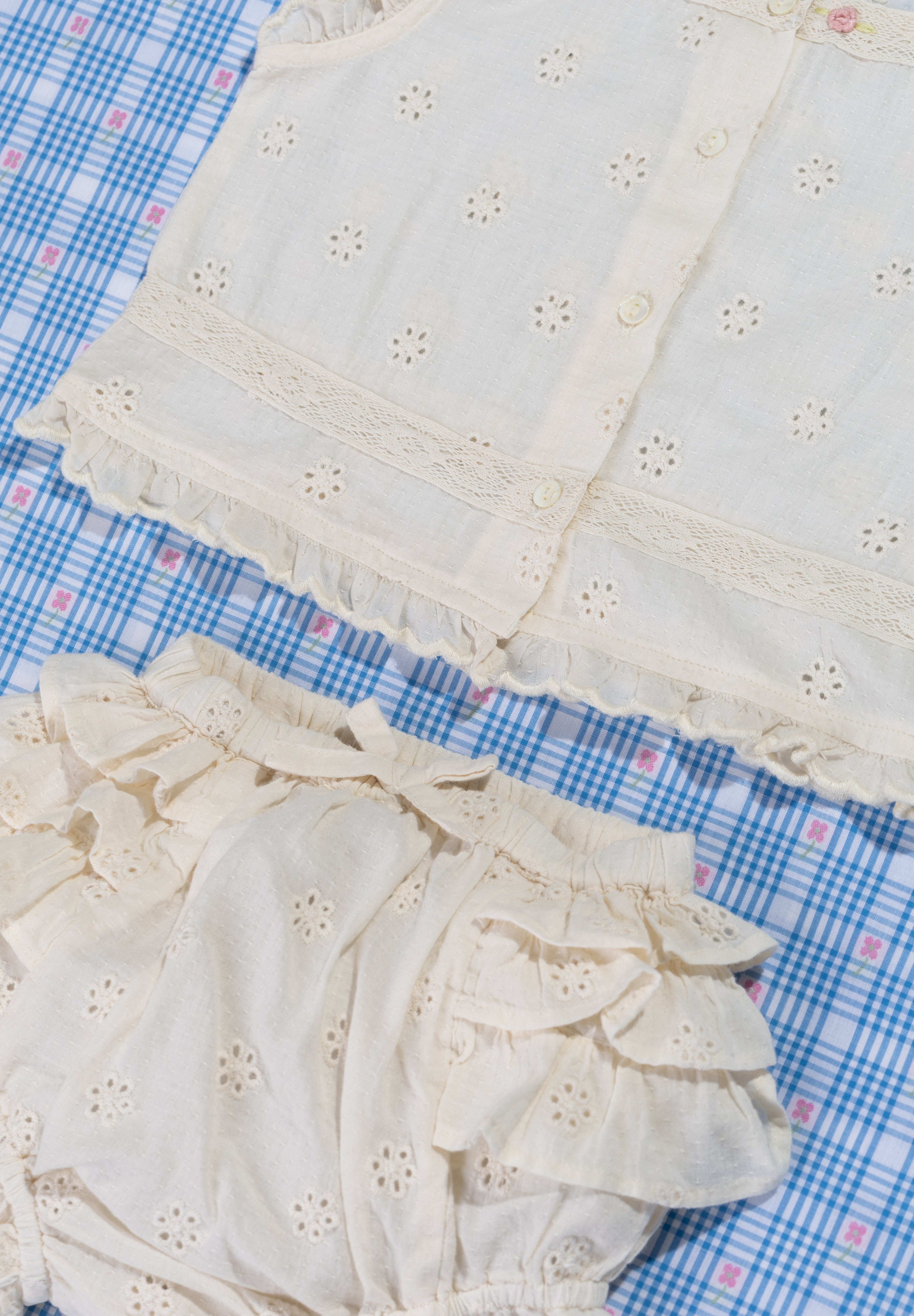 Bebe Organic baby clothing set in organic cotton