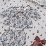 Bebe Organic Baby Cotton Set in Vintage Floral (Catherine)