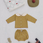 Bebe Organic Baby Cotton Set in Nostalgic Green (Sebastien)