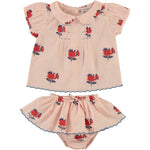 Bebe Organic baby clothing set in organic cotton