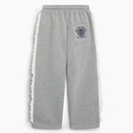 Girls' Ash Brushed Fleece Joggers in Grey by The New Society