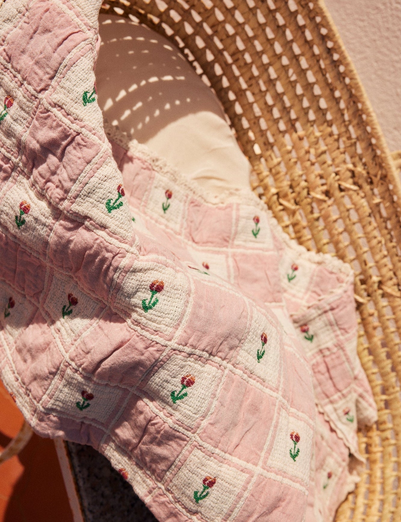 Bebe Organic Baby Tulip Patchwork Blanket
