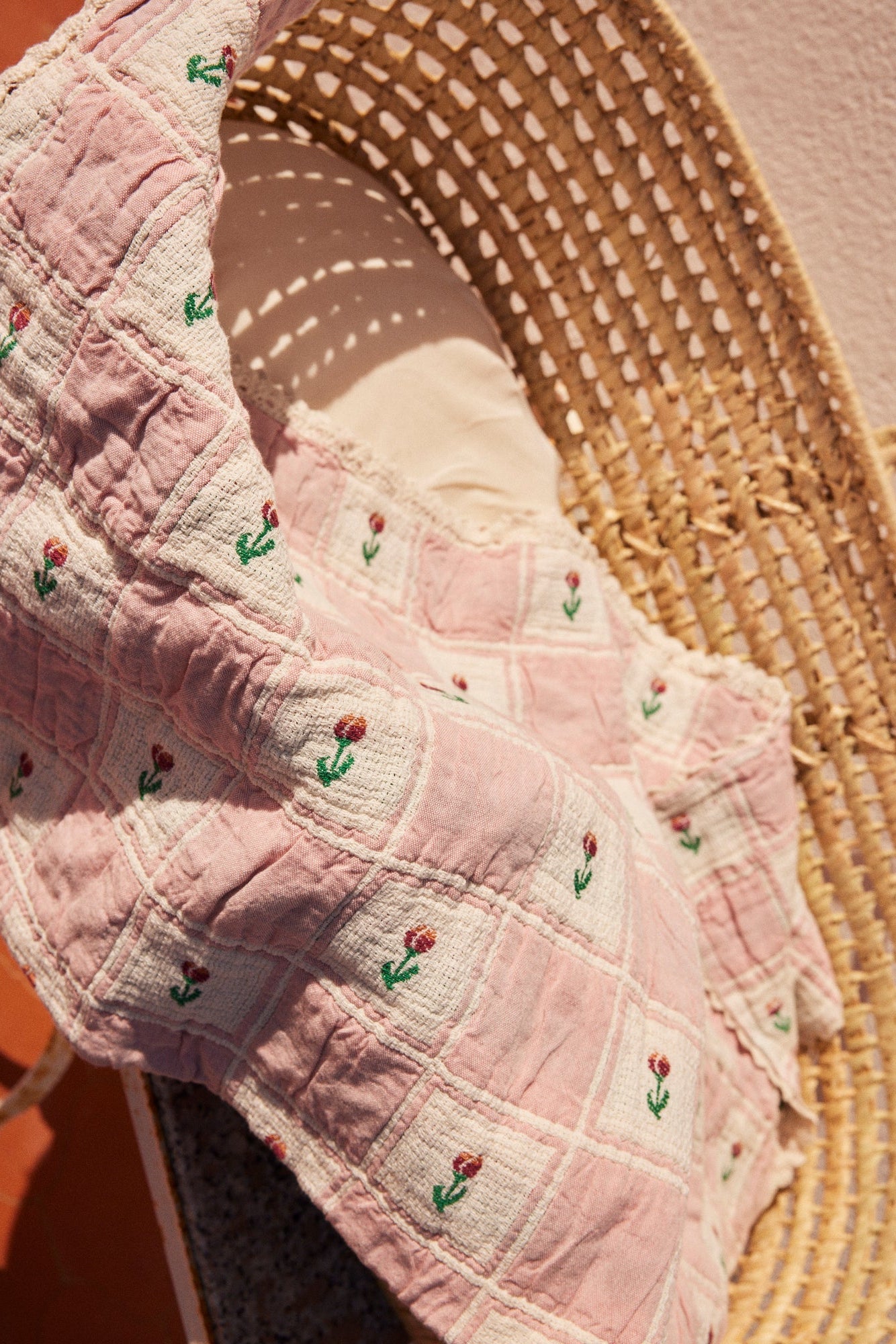 Bebe Organic Baby Tulip Patchwork Blanket