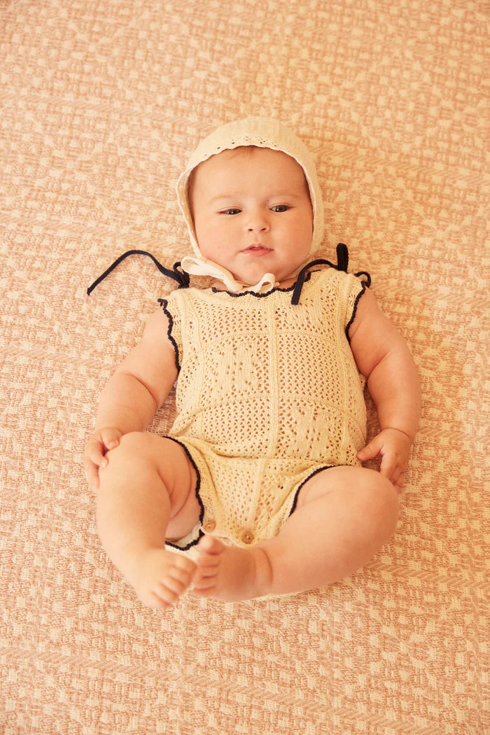 Bebe Organic baby romper in organic cotton