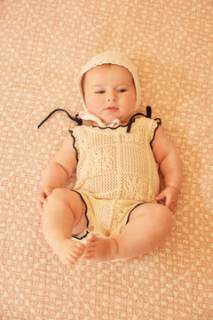 Bebe Organic baby romper in organic cotton