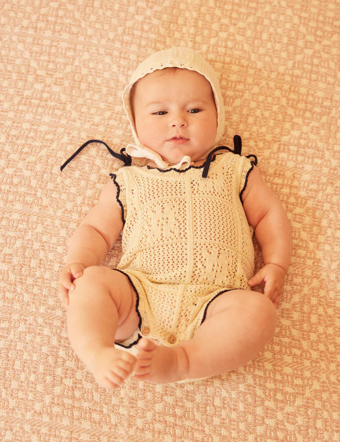 Bebe Organic baby romper in organic cotton