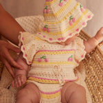 Bebe Organic baby romper in organic cotton