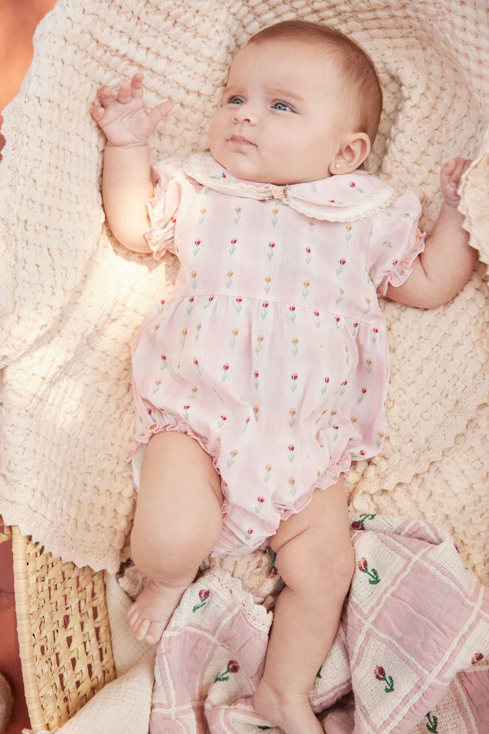 Bebe Organic baby romper in organic cotton