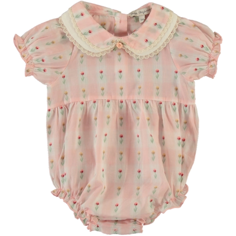 Bebe Organic baby romper in organic cotton