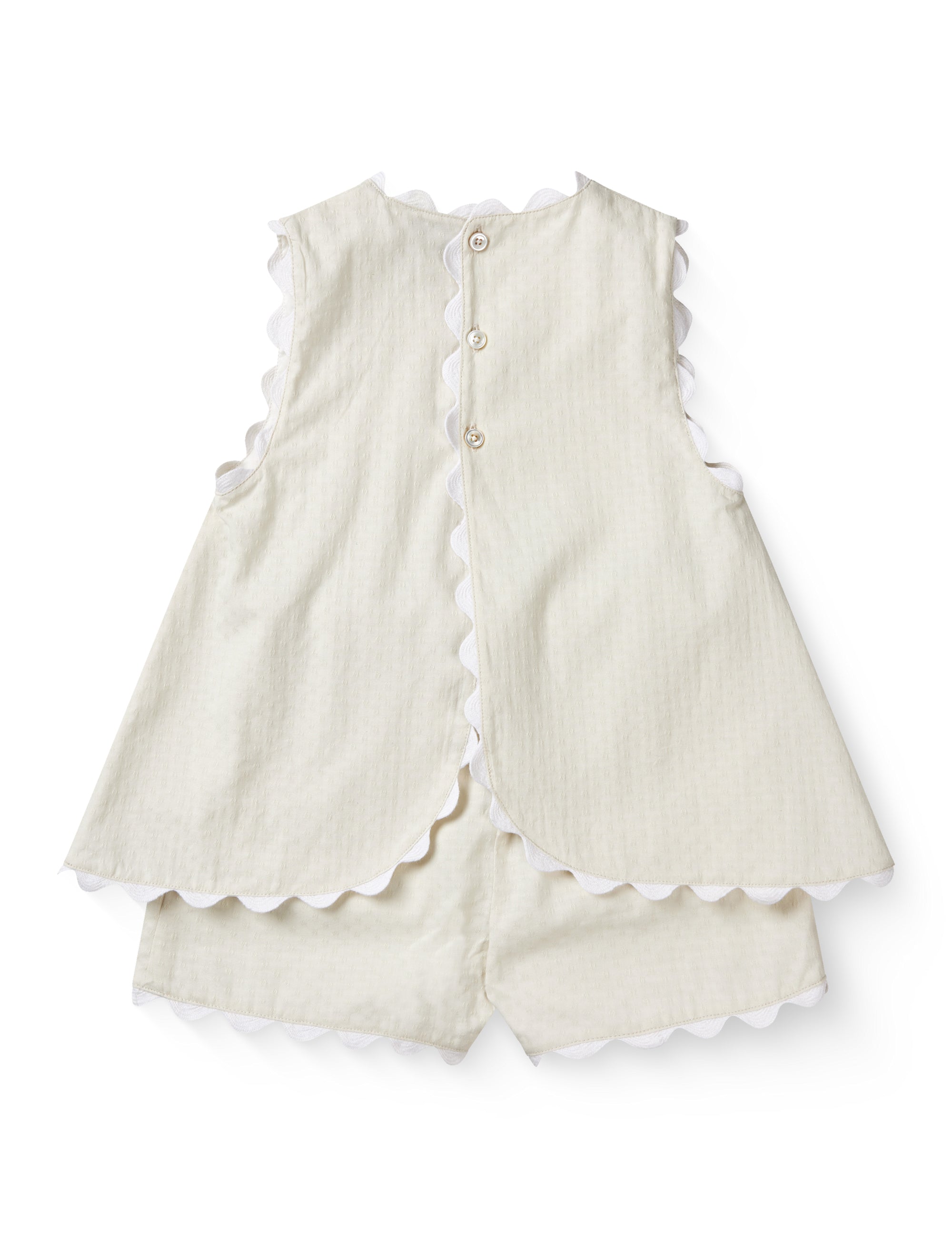 Copenhagen Colors girls deco top and shorts set in organic cotton
