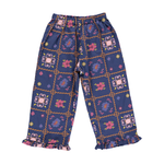 Kids' Cotton Pants in Embroidered Dream (Elise)