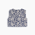 Girls' Eloween Jacquard Quilted Waistcoat by The New Society