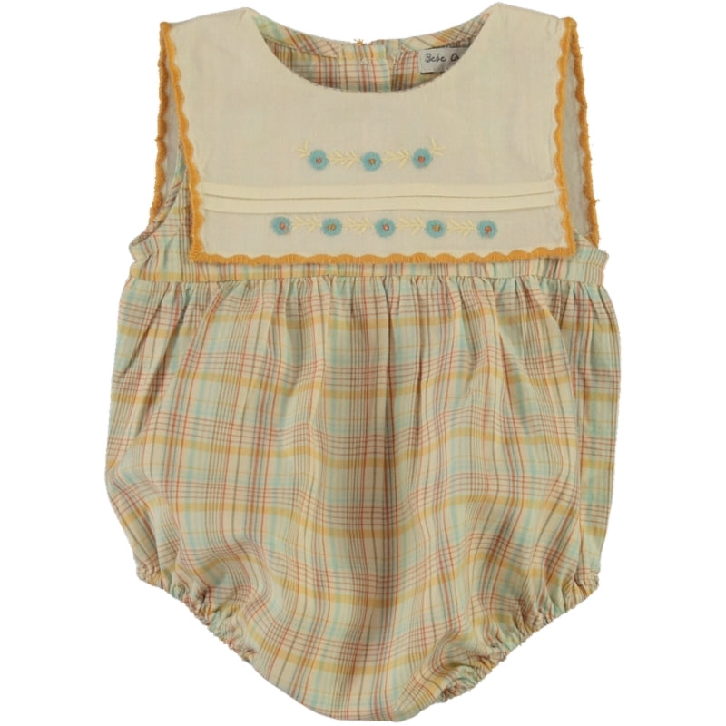 Bebe Organic baby romper in organic cotton