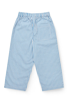 Copenhagen Colors kids houndstooth organic cotton pants