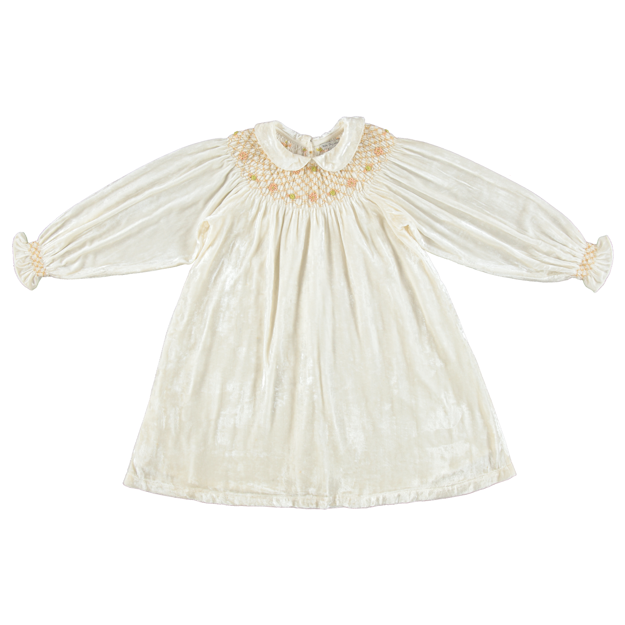 Kids' Dress in Snowwhite Blooms (Harriet)