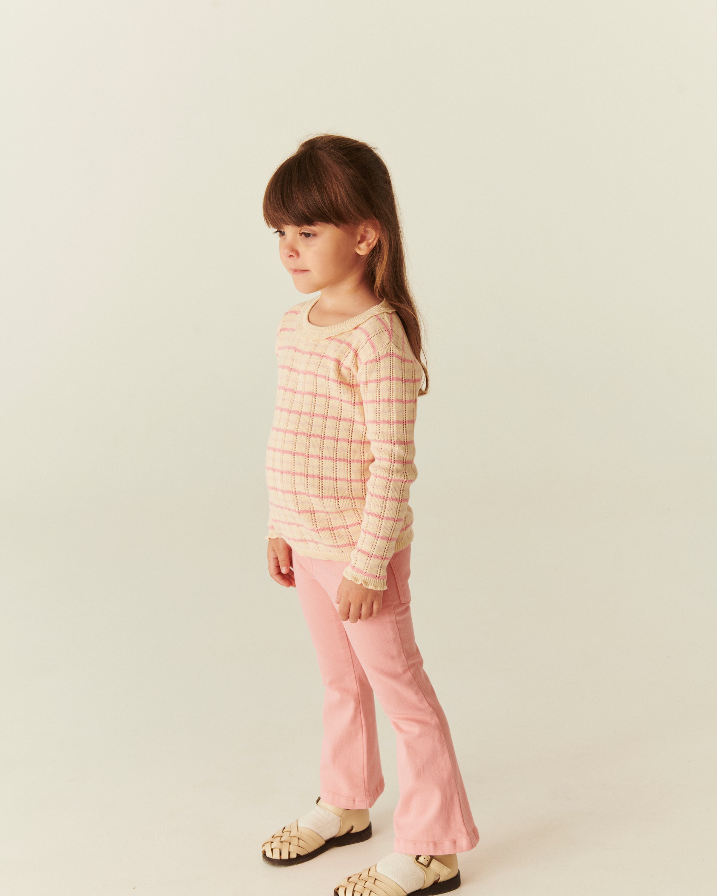 Copenhagen Colors girls flared stretch cotton jeggings