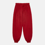 Kids' Mayor Joggers in Burgundy - back