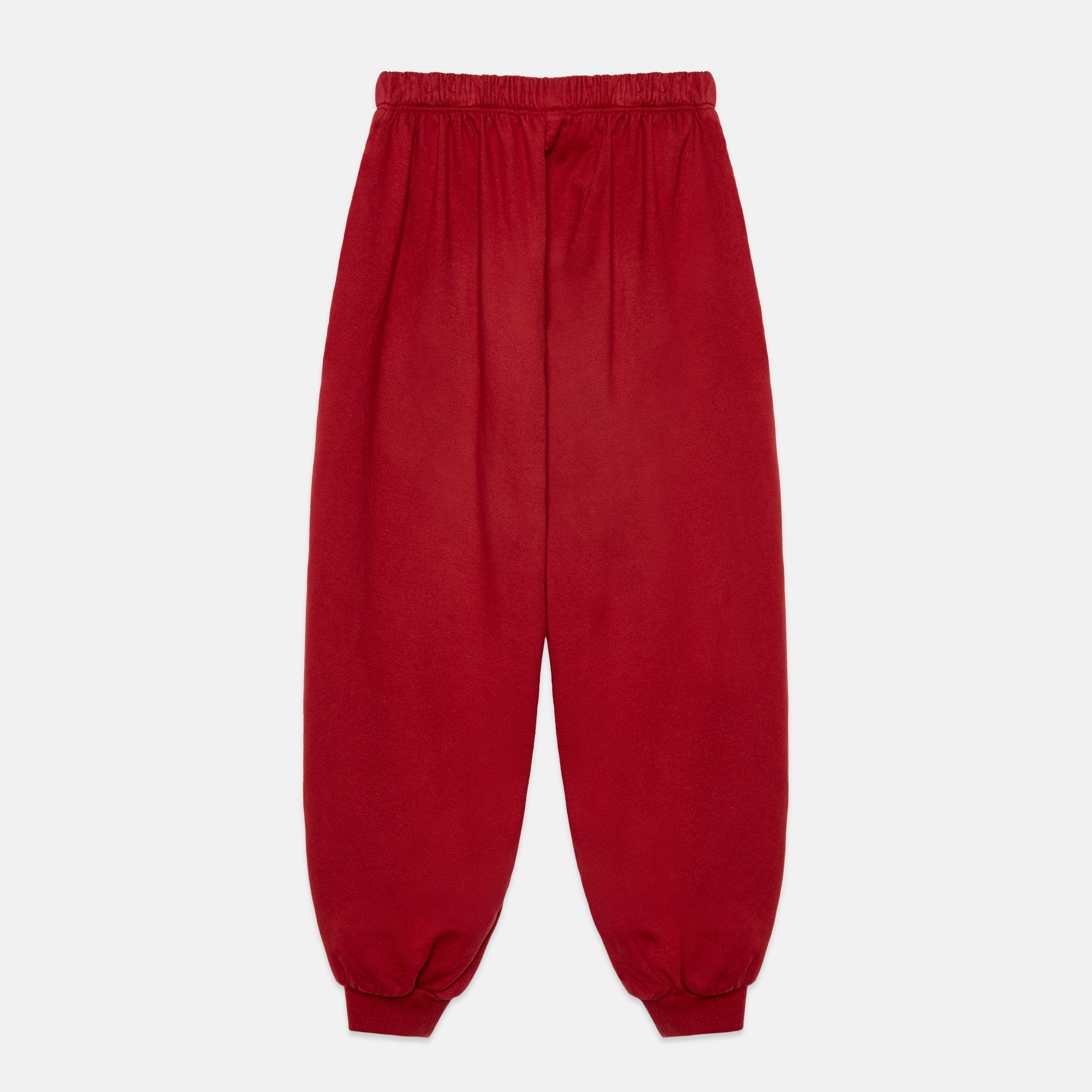 Kids' Mayor Joggers in Burgundy - back