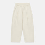 Kids' Slide Canvas Trousers in Sand - front