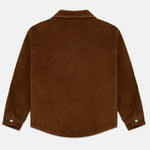 Kids' Corduroy Shirt in Brown - back