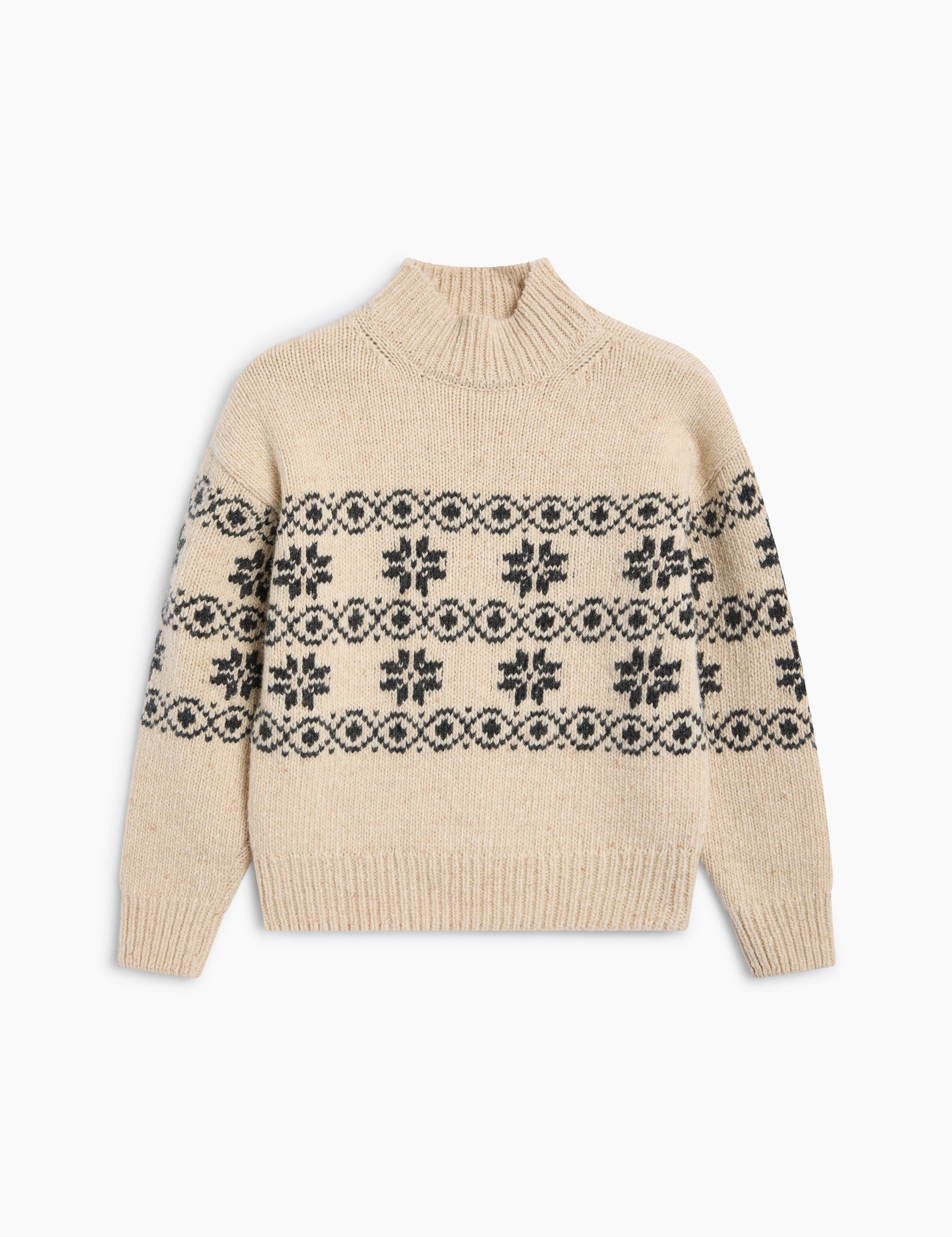 Kids' Lilo Wool Jacquard Jumper by The New Society