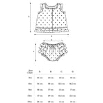 Bebe Organic baby clothing set in organic cotton