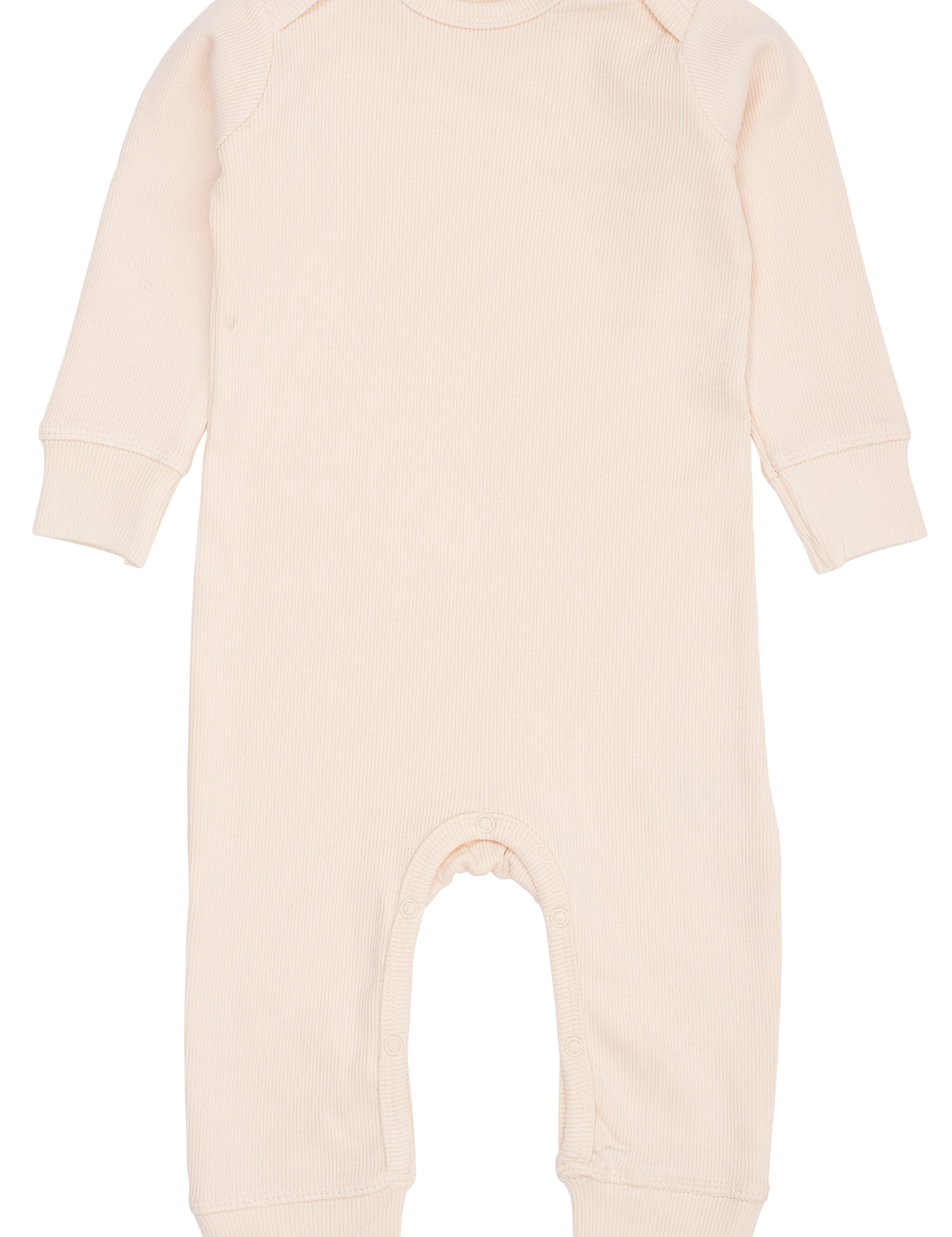 Copenhagen Colors baby modal full-body romper in dusty rose