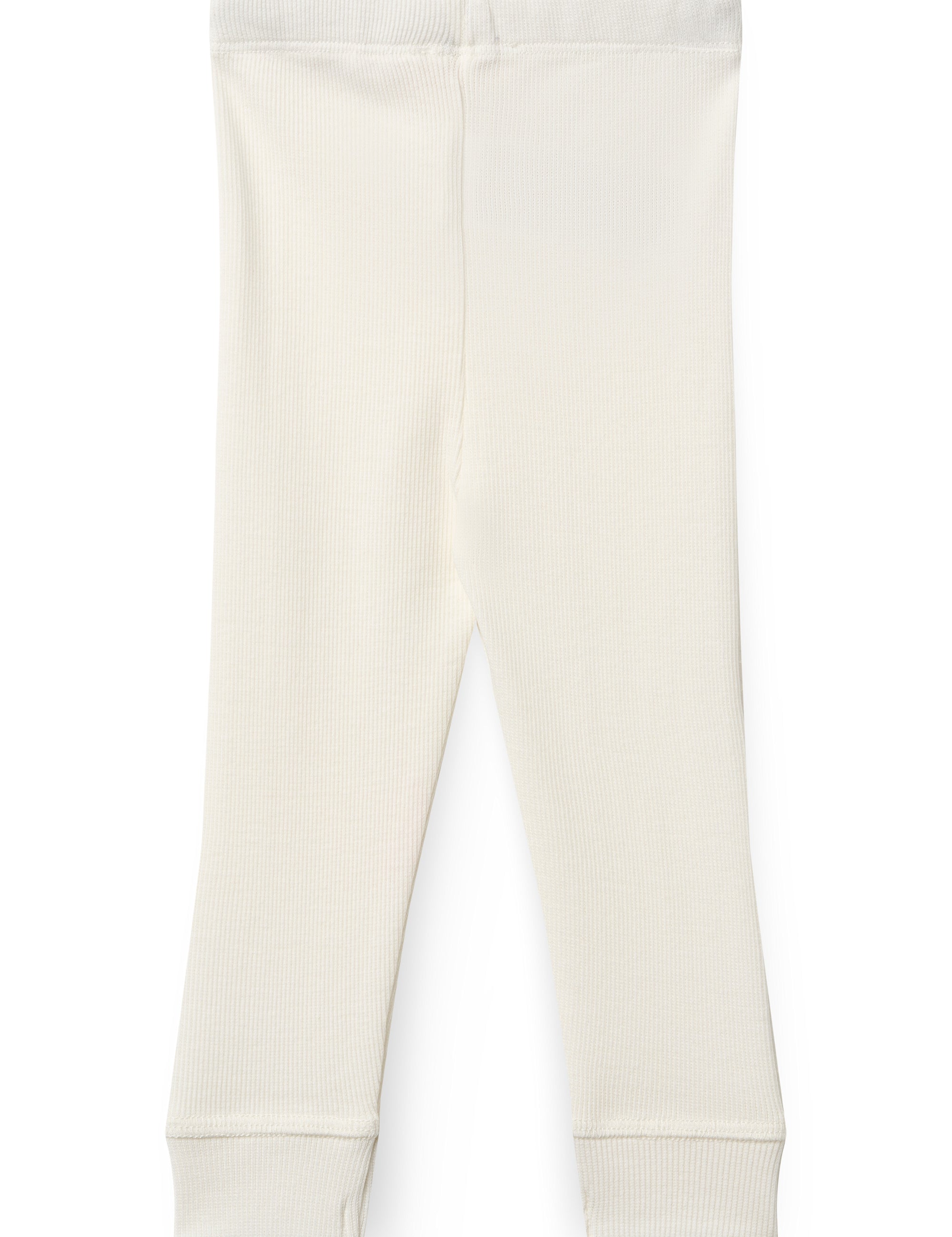 Copenhagen Colors baby modal ribbed leggings in cream