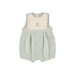 Baby Romper in Cloud Blue (Malo) - studio white