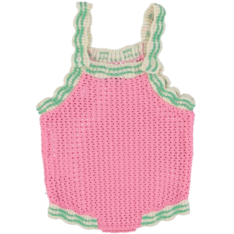 Bebe Organic baby romper in organic cotton