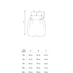 Bebe Organic baby romper in organic cotton