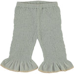 Bebe Organic baby smocked shorts in organic cotton