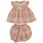 Bebe Organic baby clothing set in organic cotton