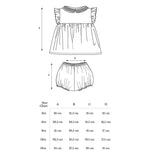 Bebe Organic baby clothing set in organic cotton
