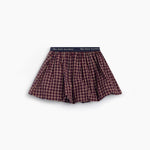 Girls' Orbit Checked Cotton Bubble Skirt by The New Society