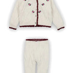 Baby Orla Cashmere-Blend Cardigan & Leggings Set by The New Society