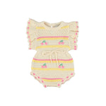 Bebe Organic baby romper in organic cotton